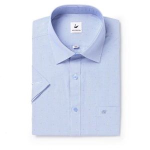 🆕 blue dot dress shirt button down shirt M